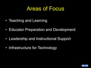 Levels of the implementation
