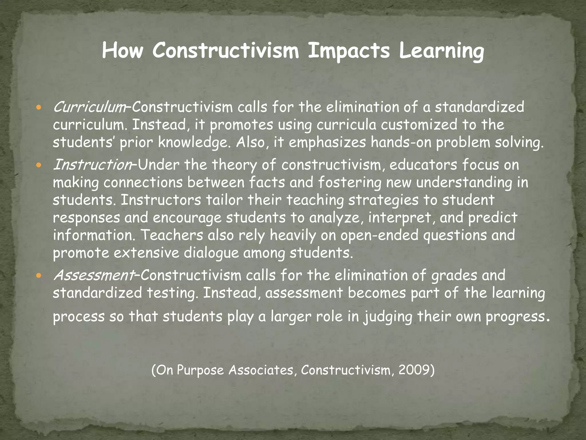 Lev Vygotsky’s Zone of Proximal DevelopmentZone of Proximal Development refers to the difference between what a child can do independently and what they can do with assistance. The “zone” is important because it shows the learners’ potential to learn the given information.I use the “ZPD” in my classroom for each child when teaching them to read. I choose books on instructional levels that are not too hard and not too easy. This way optimal learning can take place. 