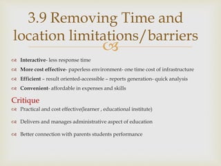 Assignment2 q1. role and functions of e learning in education saadia ...