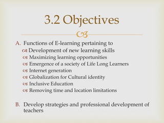 Assignment2 q1. role and functions of e learning in education saadia ...