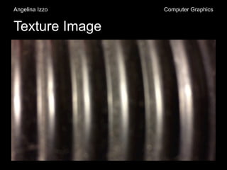 Texture Image
Angelina Izzo Computer Graphics
 