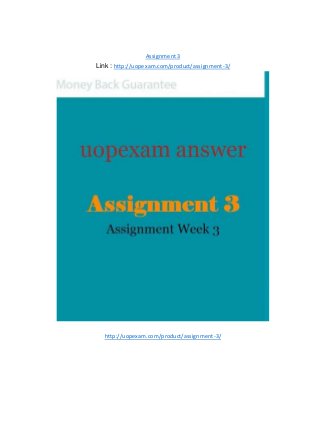 Assignment 3
Link : http://uopexam.com/product/assignment-3/
http://uopexam.com/product/assignment-3/
 