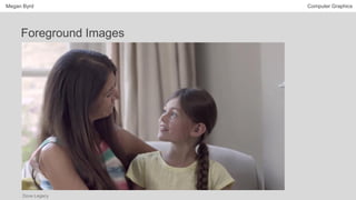 Megan Byrd Computer Graphics
Foreground Images
Dove Legacy
 