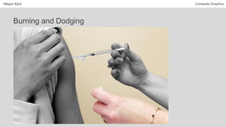 Megan Byrd Computer Graphics
Burning and Dodging
 