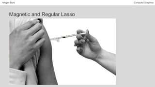 Megan Byrd Computer Graphics
Magnetic and Regular Lasso
 