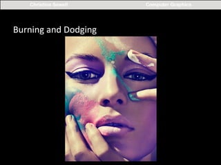 Christina Sewell

Burning	
  and	
  Dodging	
  
	
  

Computer Graphics

 