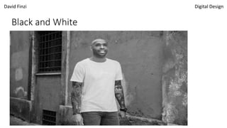 David Finzi Digital Design
Black and White
 
