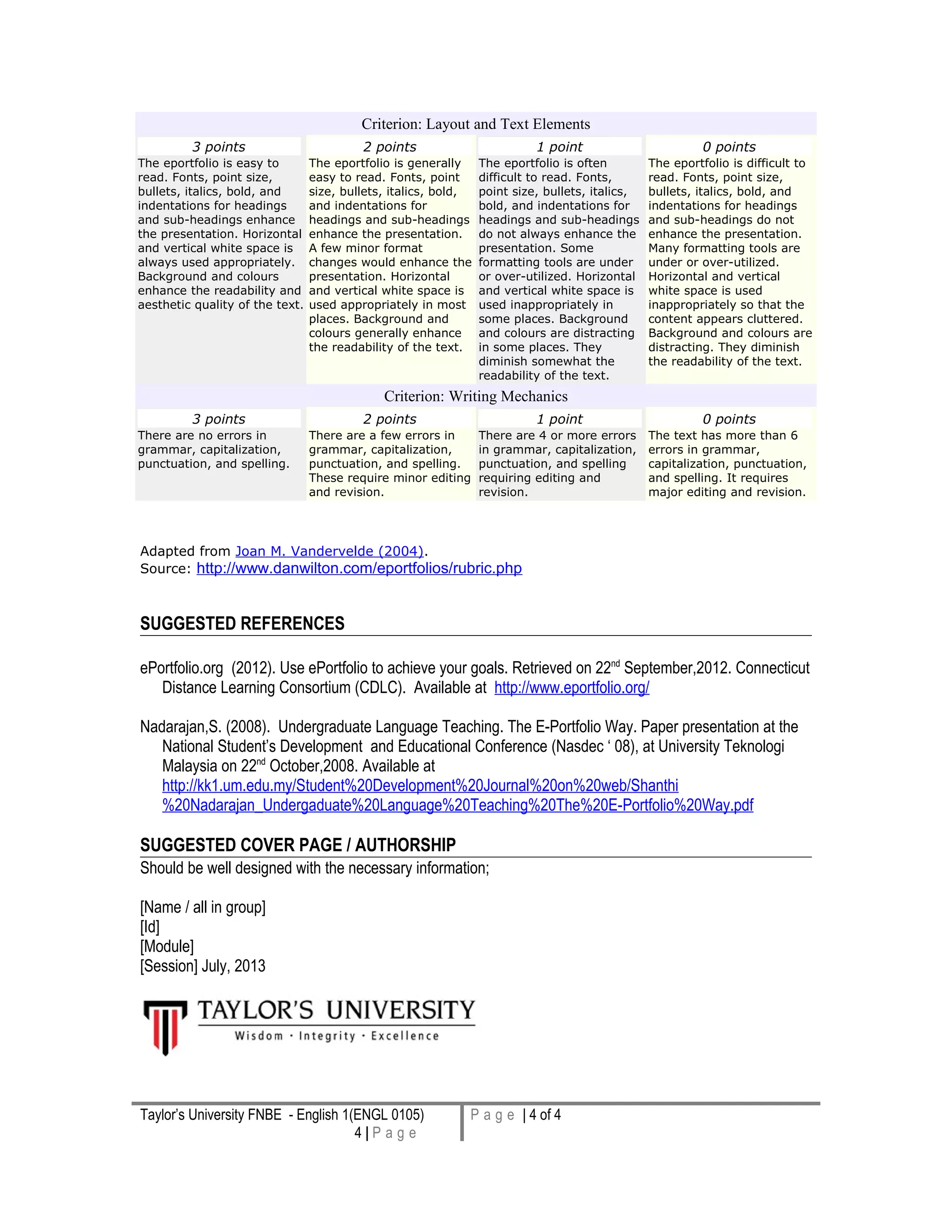 Assignment 3 E Portfolio Doc