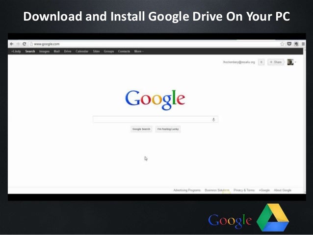 download and install google drive for desktop