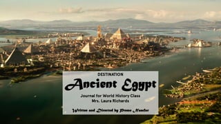 Ancient Egypt Journal with the Griffin (Family Guy)