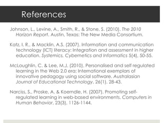 A Learning Environment for the 21st Century Learner | PPT