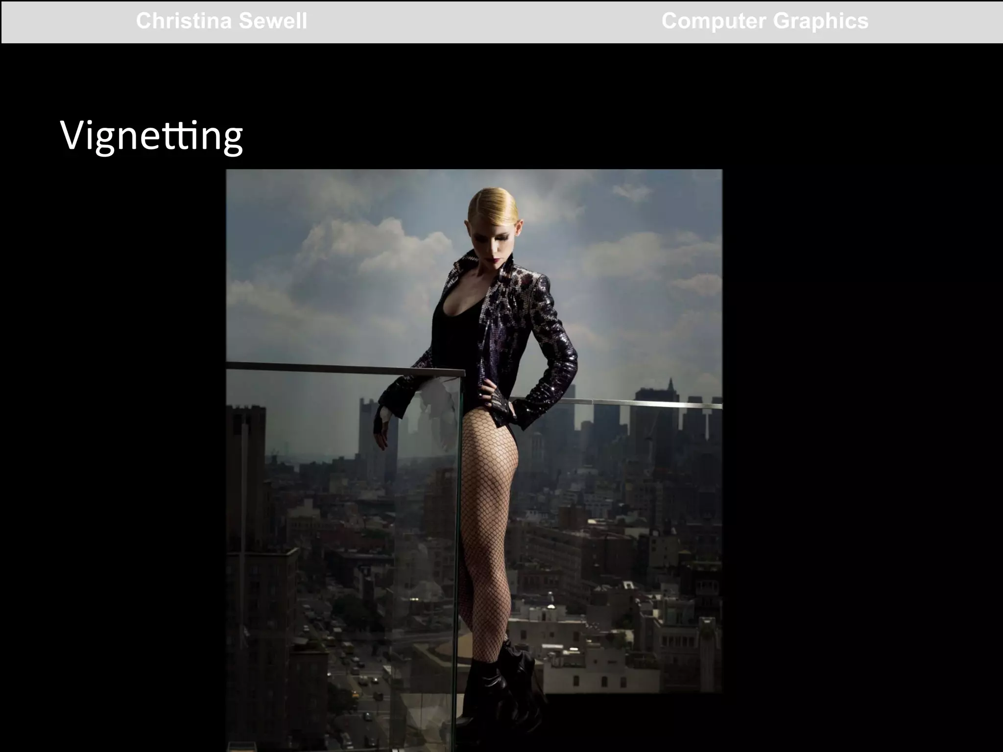 Christina Sewell

VigneGng	
  

Computer Graphics

 