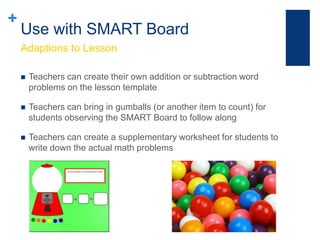 Gumball Math: SMART Board Lesson Plan | PPTX