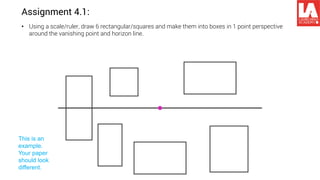 Assignment :1 point perspective | PDF
