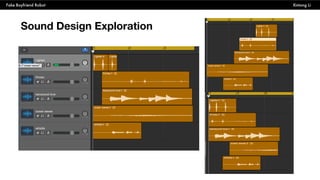 Fake Boyfriend Robot Xintong Li
Sound Design Exploration
 