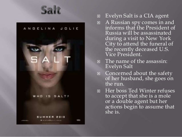 Analysis Of The Movie Salt Of The