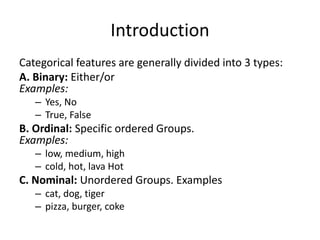 Data Preprocessing: One Hot Encoding Method | PPT | Free Download