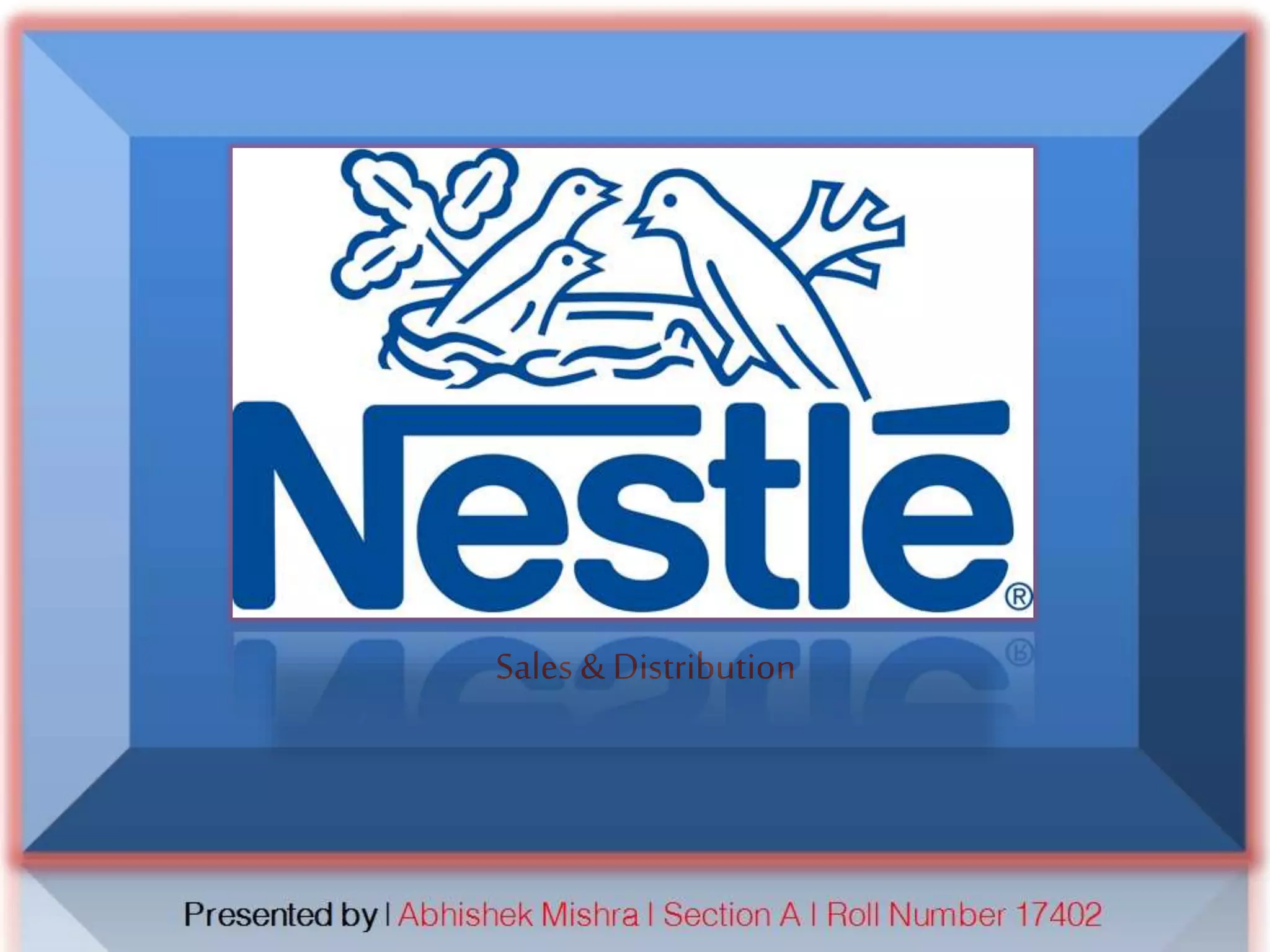 Sales & Distribution