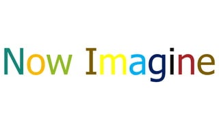 Now Imagine
 