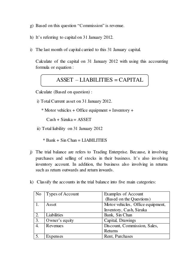 assignment answers