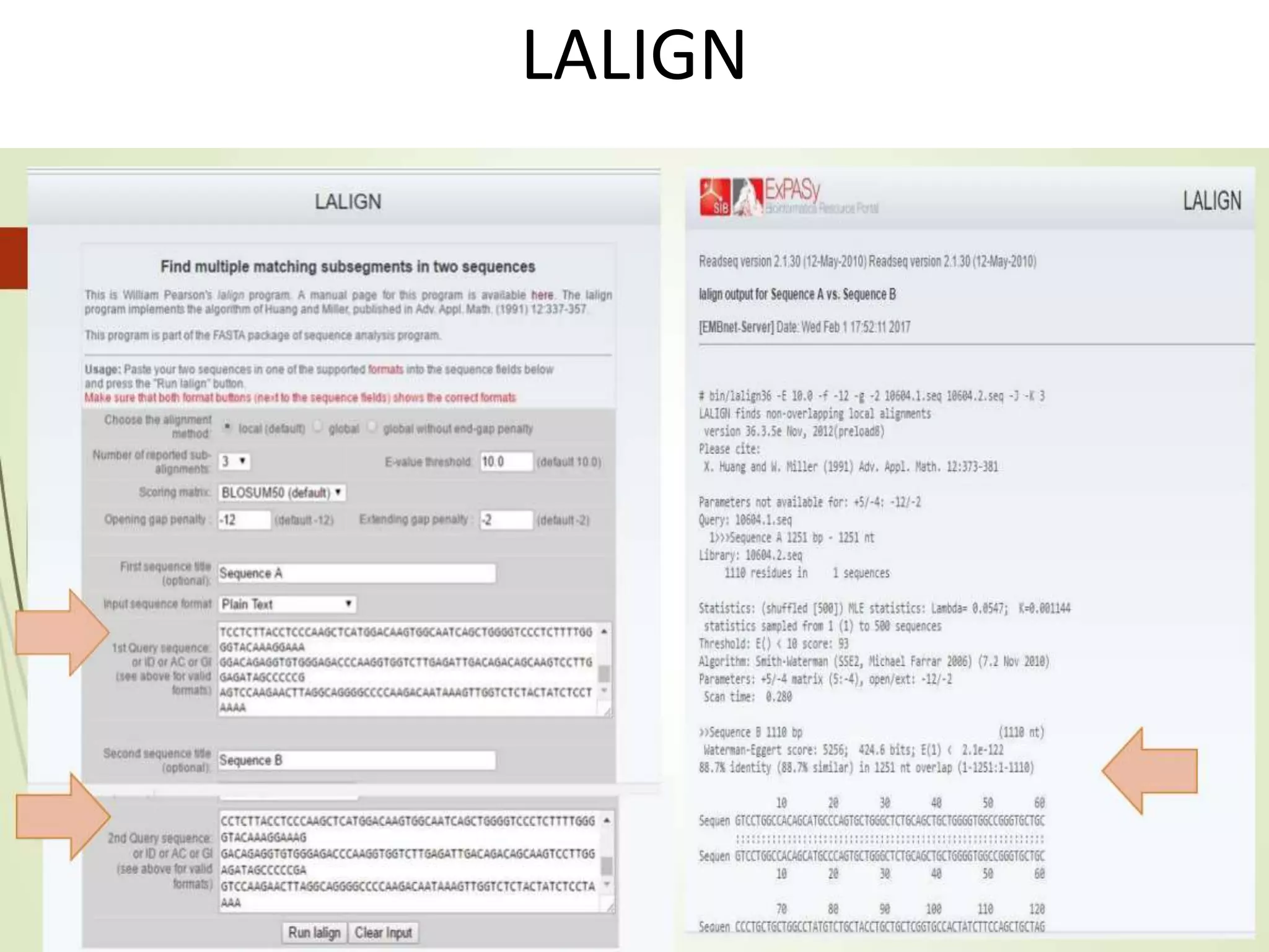 LALIGN
 