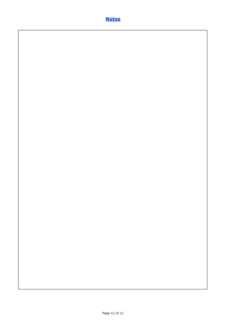 Page 11 of 11
Notes
 