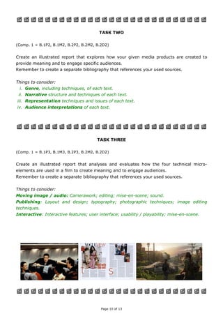 Assignment Brief (Component One) | PDF