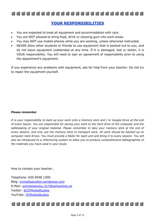 Assignment Brief (Component One) | PDF