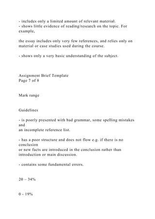 Assignment Brief Template Page 1 of 8 Faculty of Busines.docx