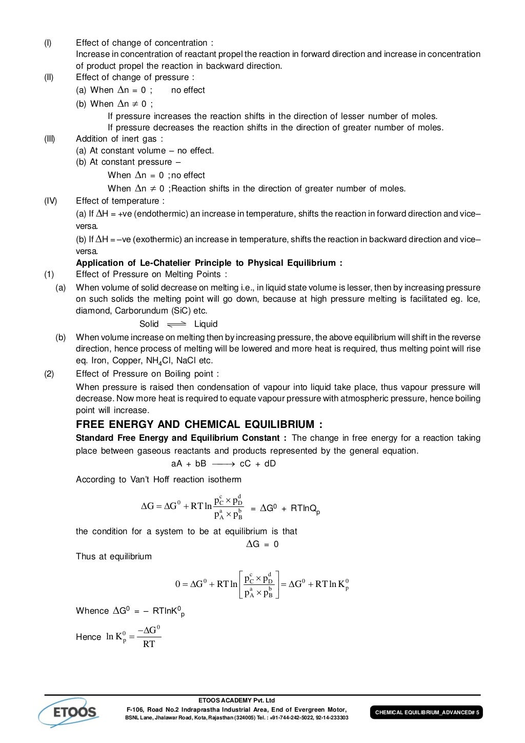 Equilibrium constant worksheet with answers picture