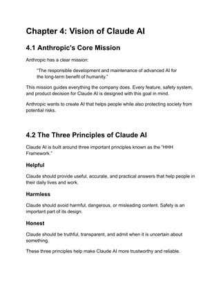 Claude AI: Comprehensive Study on History, Vision, Future Scope ...