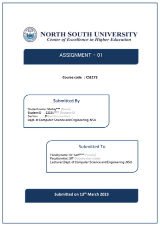 Assignment Cover Page (NSU).docx