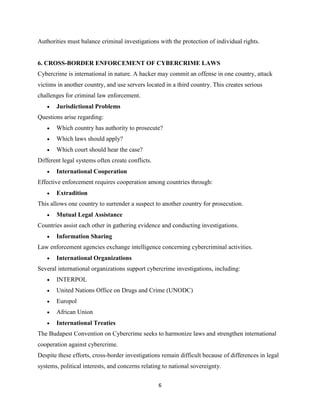 Cybercrime and Criminal Law Challenges in the Digital Age: Hacking ...
