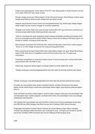 Assignment edu3093 (Guru dan Cabaran Semasa)