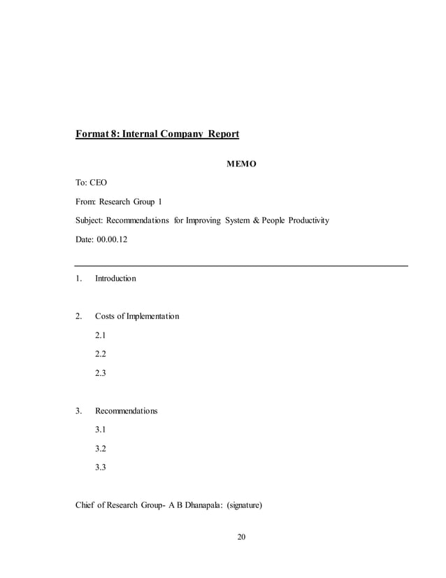 mba assignment template