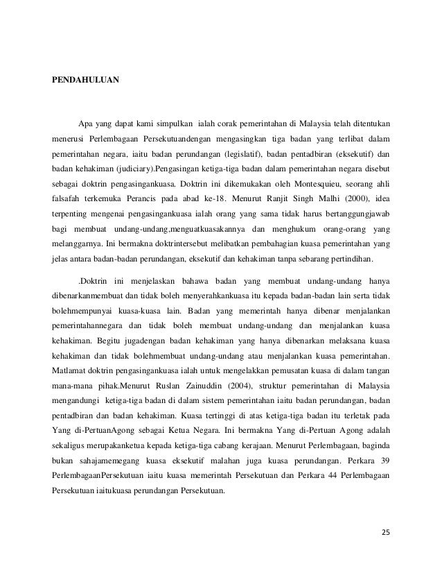 Assignment Kenegaraan Malaysia