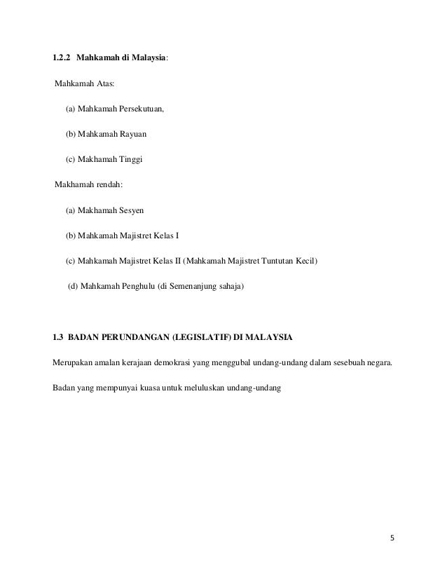 Assignment Kenegaraan Malaysia