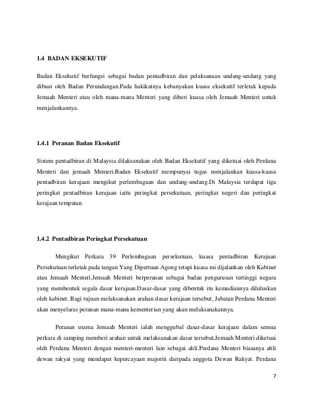 Assignment Kenegaraan Malaysia