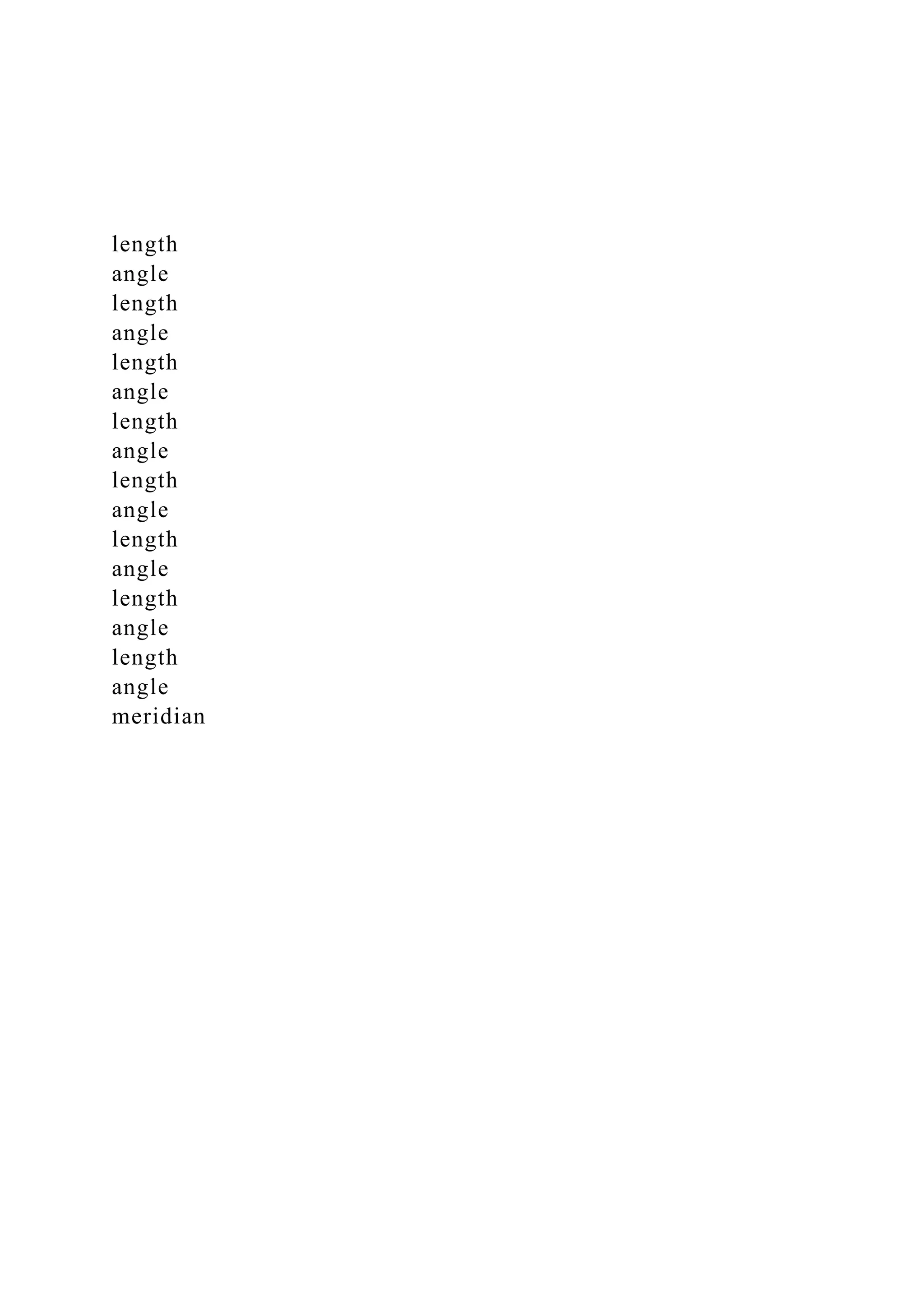 length
angle
length
angle
length
angle
length
angle
length
angle
length
angle
length
angle
length
angle
meridian
 