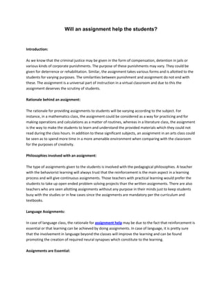 Assignment help | PDF