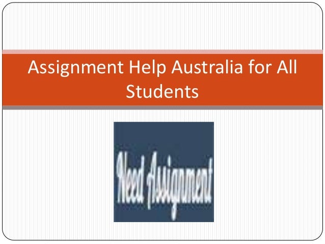 Assignment helper in australia