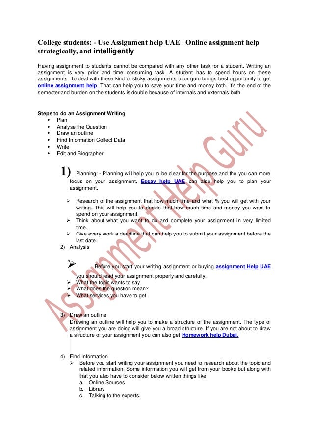 write assignment for money