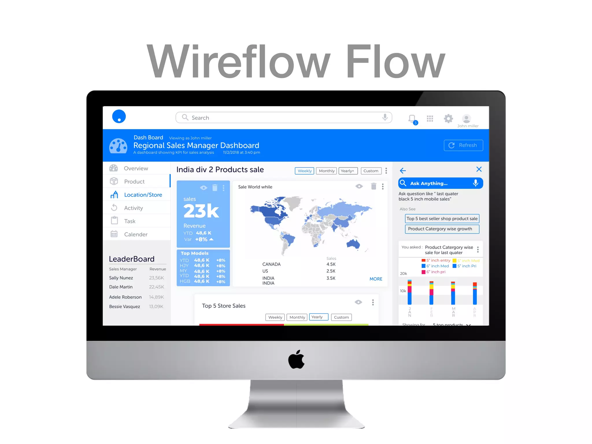 Wireﬂow Flow
 