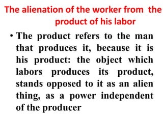 karl marx historial materialism, alienation, mode of production, class ...