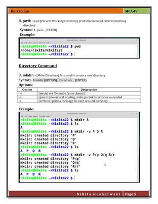 Linux/Unix Commands | PDF