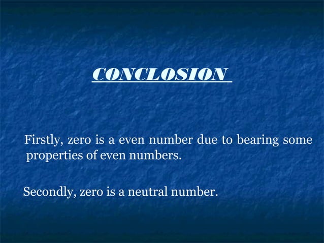 IS ZERO ODD OR EVEN visual data 7