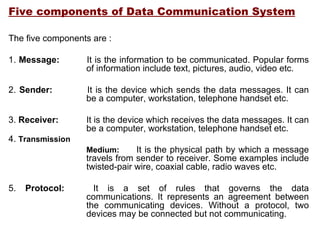 Data Communication-1 | PPT