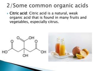 food chemistry | PPTX