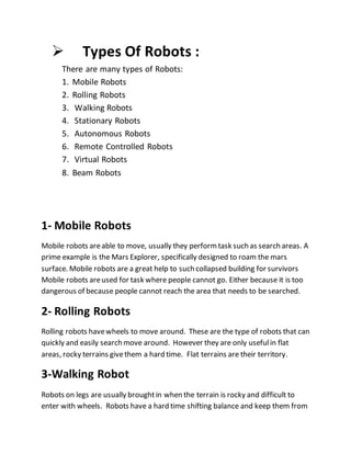 Assignment of ict robotics | DOCX