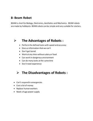 Assignment of ict robotics | DOCX